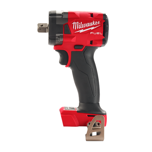 Milwaukee M18 FUEL™ 1/2" Compact Impact Wrench with Pin Detent (Tool Only) - M18FIW2P12-0 - Available at Power Tool Specialists, Carlton, Victoria, Australia.