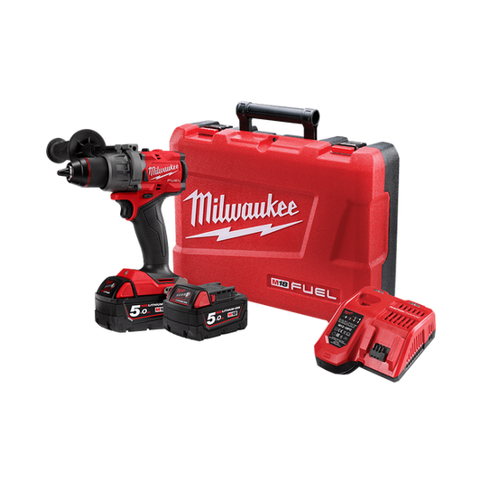 Milwaukee M18 FUEL™ 13mm Hammer Drill/Driver Kit - M18FPD3502C - Available at Power Tool Specialists, Carlton, Victoria, Australia.