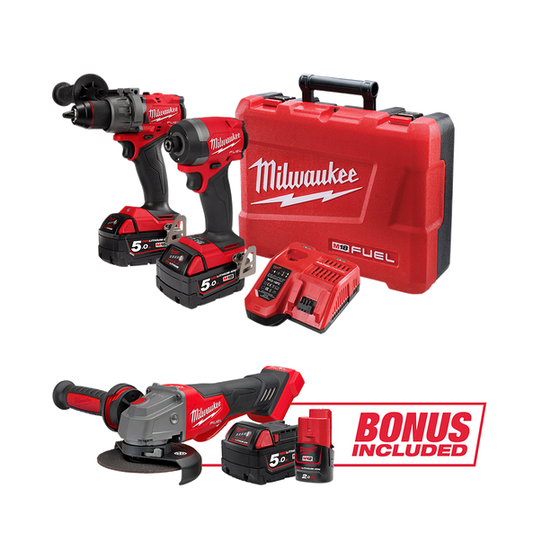 M18 FUEL™ 2 Piece Power Pack M18FPP2A3BF502C (FREE SHIPPING)