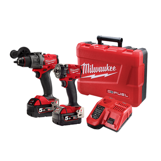 Milwaukee M18 FUEL™ 2 Piece Power Pack 2AB3 - M18FPP2AB3502C - Available at Power Tool Specialists, Carlton, Victoria, Australia.