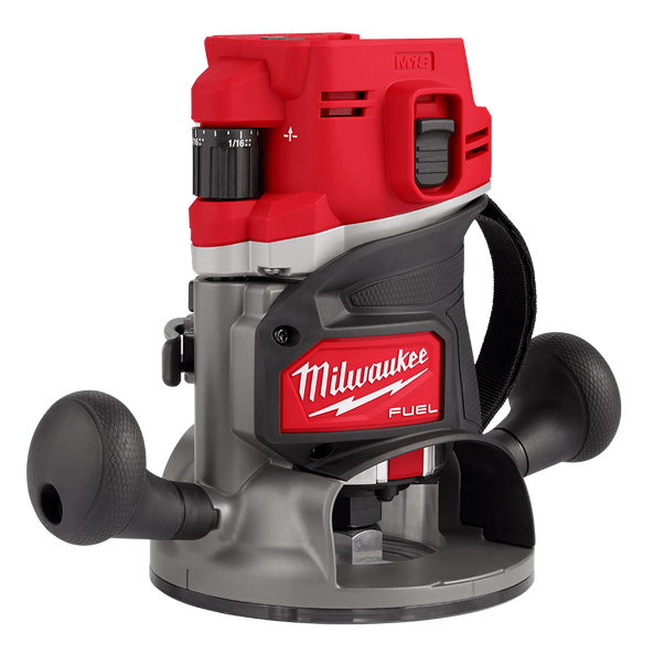 Milwaukee M18 FUEL™ 1/2" Router (Tool Only, Bag) - M18FR120B - Available at Power Tool Specialists, Carlton, Victoria, Australia.