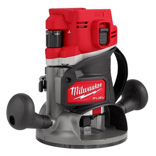 Milwaukee M18 FUEL™ 1/2" Router (Tool Only, Bag) - M18FR120B - Available at Power Tool Specialists, Carlton, Victoria, Australia.