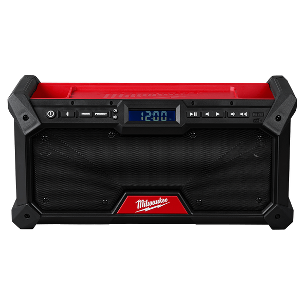 Milwaukee M18™ Bluetooth Jobsite Radio DAB+ (Tool Only) - M18JSRDAB20 - Available at Power Tool Specialists, Carlton, Victoria, Australia.
