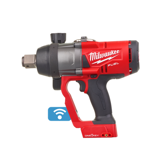 Milwaukee M18 FUEL™ ONE-KEY™ 1" High Torque Impact Wrench with Friction Ring (Tool Only) - M18ONEFHIWF1-0 - Available at Power Tool Specialists, Carlton, Victoria, Australia.