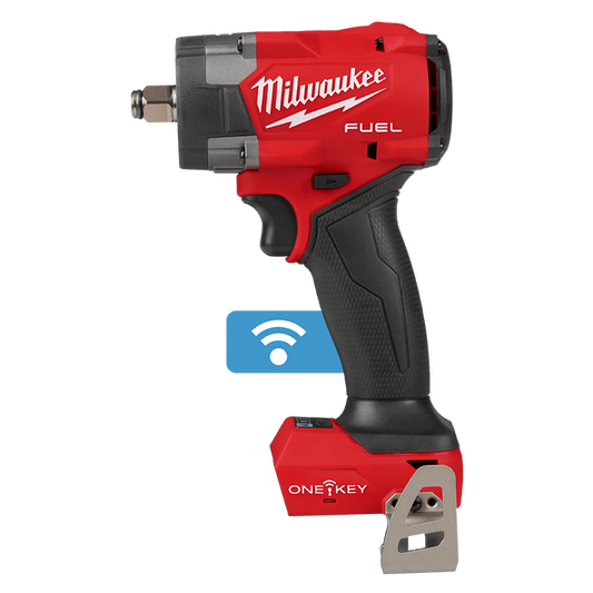 Milwaukee M18 FUEL™ ONE-KEY™ 1/2" Controlled Torque Impact Wrench with Friction Ring (Tool Only) - M18ONEFIW2FC120 - Available at Power Tool Specialists, Carlton, Victoria, Australia.