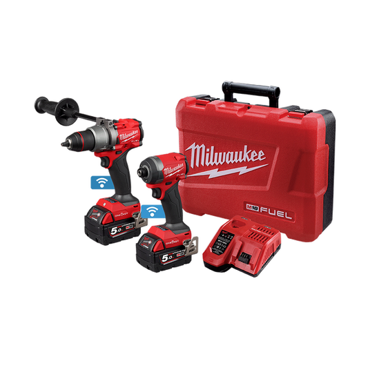 Milwaukee M18 FUEL™ ONE-KEY™ 2 Piece Power Pack 2A3 - M18ONEPP2A3502C - Available at Power Tool Specialists, Carlton, Victoria, Australia.