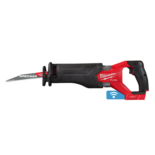 Milwaukee M18 FUEL™ ONE-KEY™ SAWZALL™ Reciprocating Saw (Tool Only) - M18ONESX2-0 - Available at Power Tool Specialists, Carlton, Victoria, Australia.