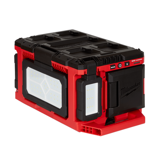 Milwaukee M18™ PACKOUT™ Area Light Charger (Tool Only) - M18POALC-0 - Available at Power Tool Specialists, Carlton, Victoria, Australia.