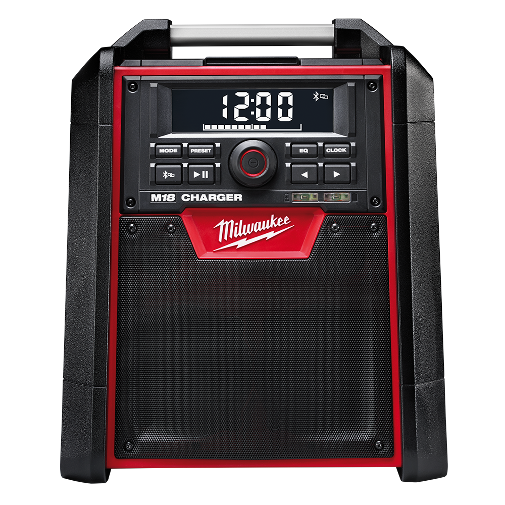 Milwaukee M18™ Jobsite Radio/Charger (Tool Only) - M18RC-0 - Available at Power Tool Specialists, Carlton, Victoria, Australia.