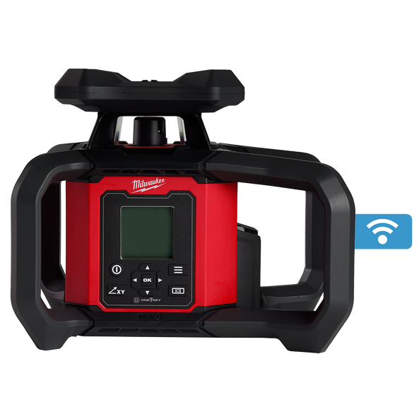 Milwaukee M18™ Dual Grade Rotary Laser 1,220m (4000') Red (Tool Only) (Case) - M18RL12200C - Available at Power Tool Specialists, Carlton, Victoria, Australia.