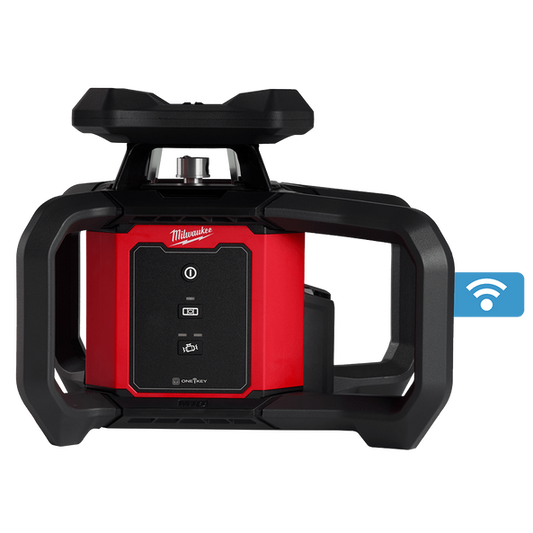 Milwaukee M18™ Horizontal Rotary Laser 610m (2000') Red (Tool Only, Case) - M18RL6100C - Available at Power Tool Specialists, Carlton, Victoria, Australia.