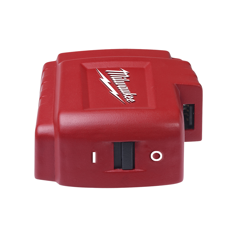 Milwaukee M18™ Power Source & Heated Jacket Adaptor 2.1amp - M18USBPSHJ2 - Available at Power Tool Specialists, Carlton, Victoria, Australia.