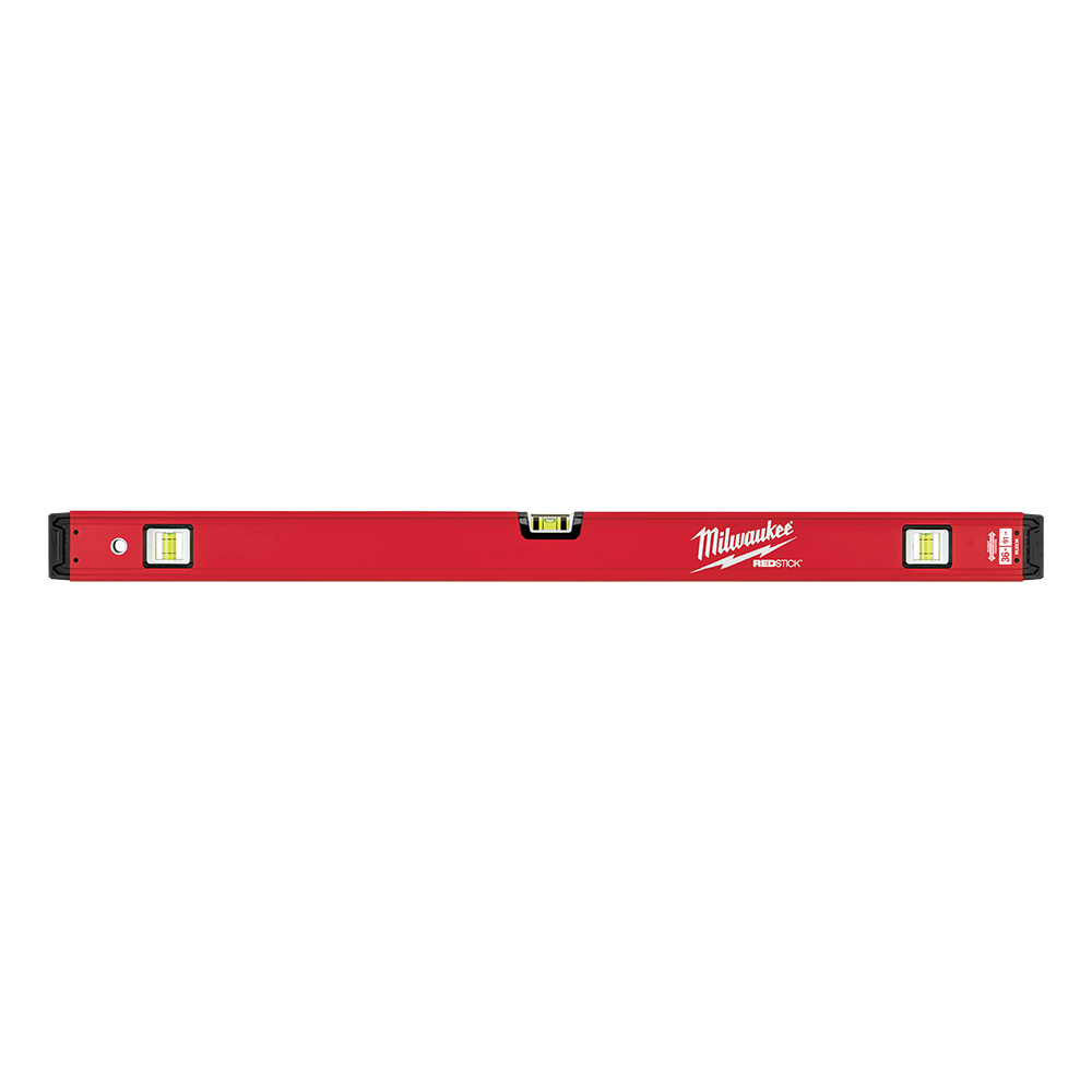 Milwaukee Redstick Box Level 900mm (36") - MLBX36 - Available at Power Tool Specialists, Carlton, Victoria, Australia.