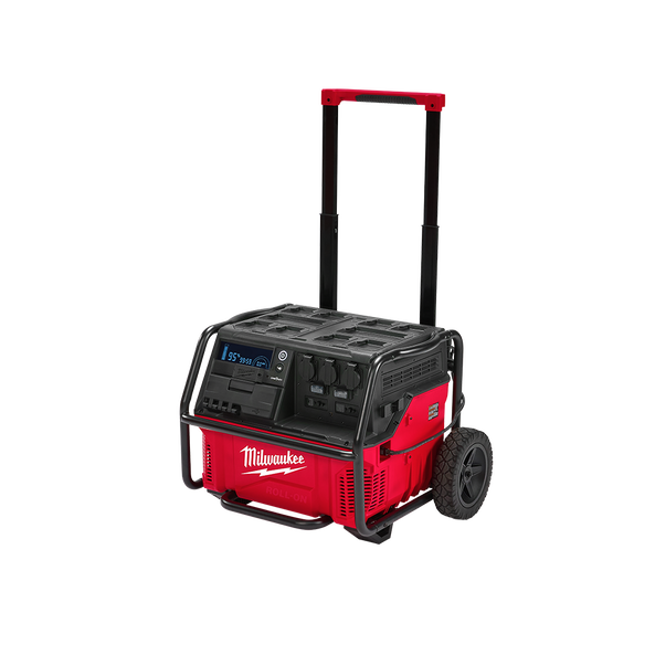 Milwaukee ROLL-ON™ 7200W/3600W 2.5kWh Power Supply - MRPS25 - Available at Power Tool Specialists, Carlton, Victoria, Australia.