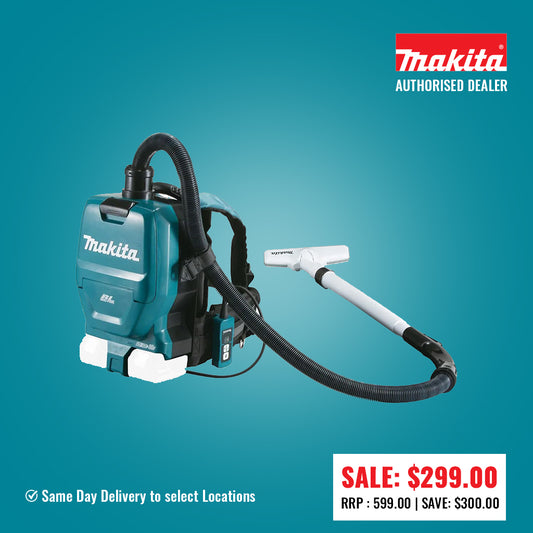 Makita DVC260Z Cordless Backpack Vacuum Cleaner 2x18V (Skin Only) NOS NO BOX