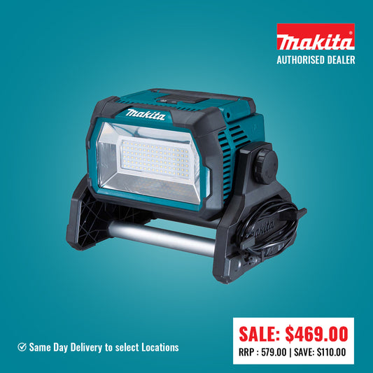 Makita 18V High Brightness LED Work Light DML809 Skin only