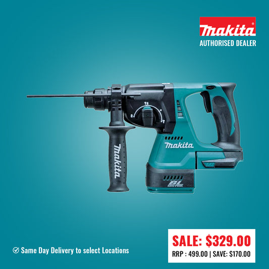 Makita 18V Brushless rotary hammer skin only DHR242Z