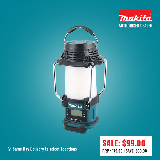 Makita 18V LXT Cordless AM/FM Radio with LED Lantern DMR055 (Skin Only)