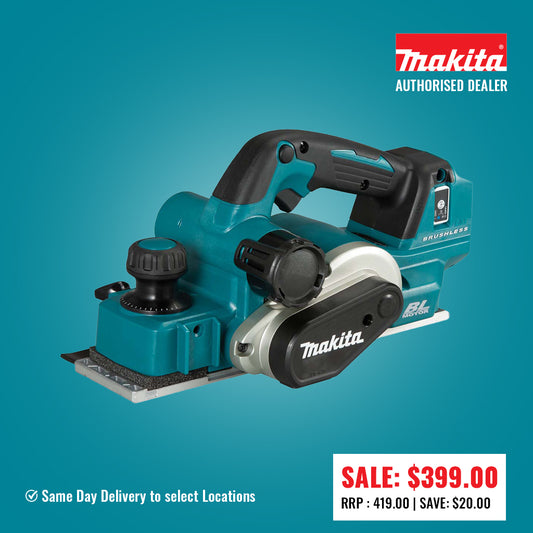 Makita 18V Brushless AWS* 82mm Planer DKP181Z