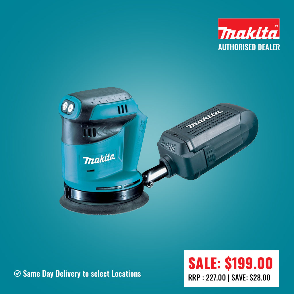18V 125MM RANDOM ORBITAL SANDER LI-ION DBO180Z