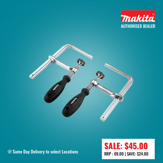 Makita guide rail clamp set G-type (2pcs) 194385-5