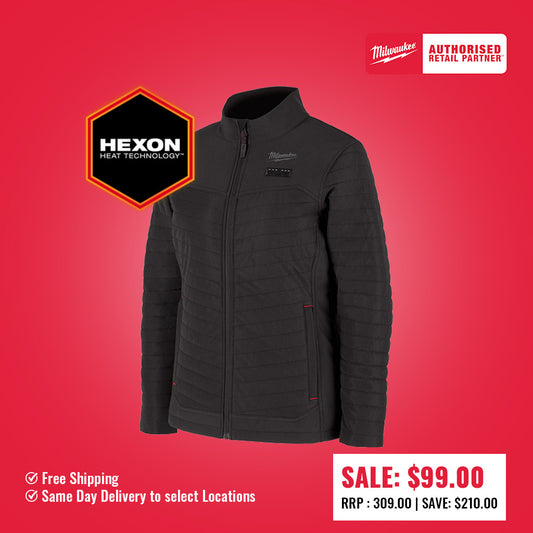 Milwaukee M12™ AXIS™ Heated Women's Jacket Black M12WAHJBLK0 (FREE SHIPPING)