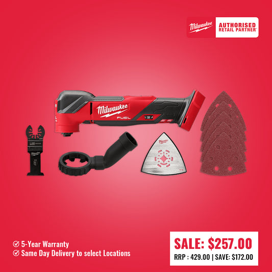 Milwaukee M18 FUEL™ Multi-Tool (Tool Only) - M18FMT-0