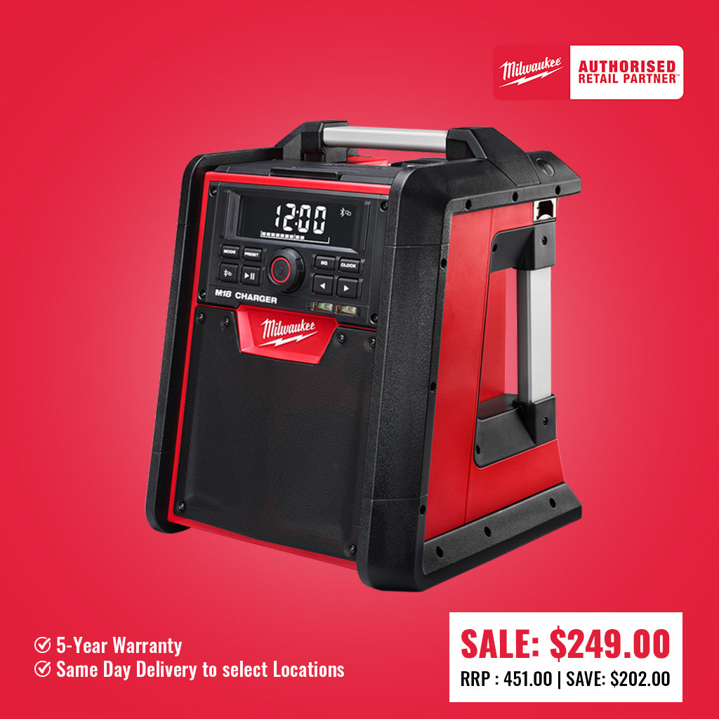 Milwaukee M18™ Jobsite Radio/Charger (Tool Only) - M18RC-0