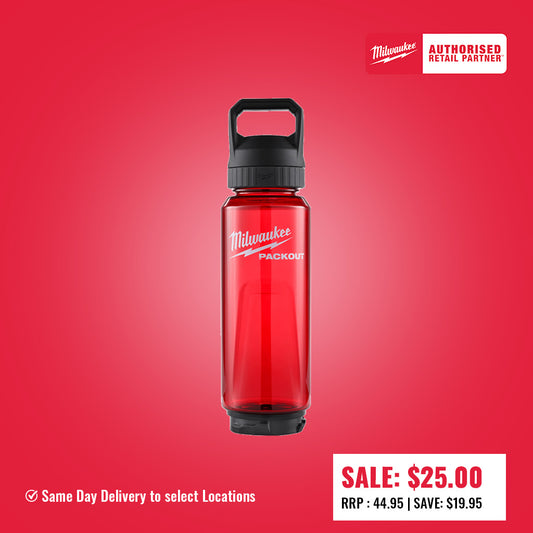 Milwaukee PACKOUT™ 1005ml (34oz) Plastic Bottle Red - 48228372R