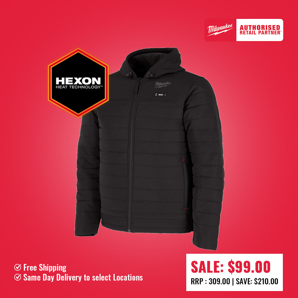Milwaukee M12™ AXIS™ Heated Jacket Black M12AHJBLK0 (FREE SHIPPING)