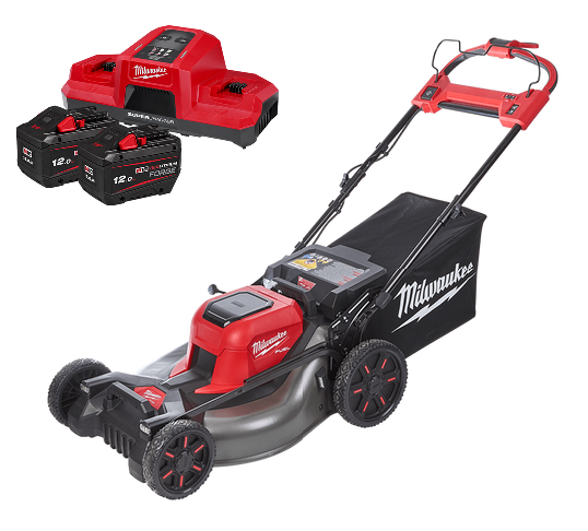 Milwaukee M18F2LM210+M18FSPD122B Mower Combo BONUS M18FPP6A4503B (REFER TO DESCRIPTION)