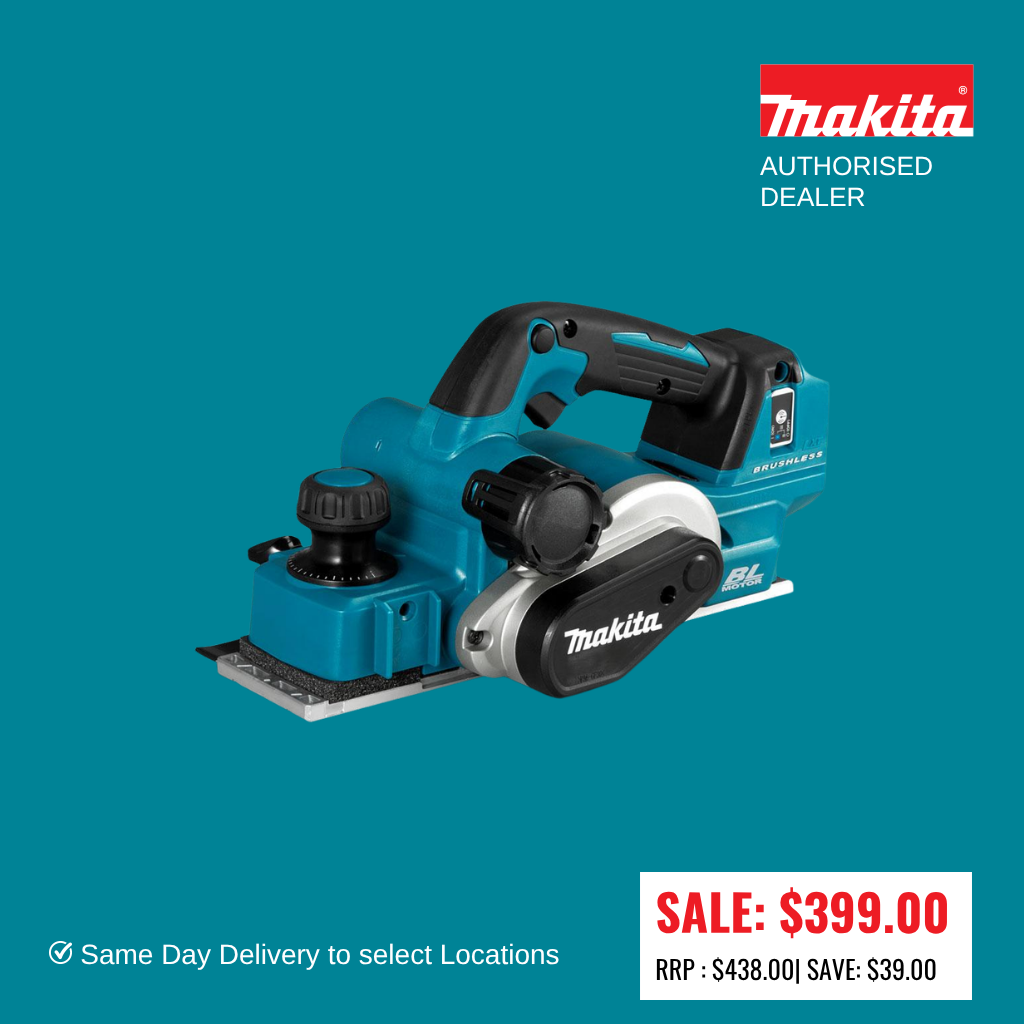 Makita 18V Brushless AWS* 82mm Planer DKP181Z