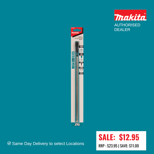 Makita Impact XPS 300mm 1/4" extension quick chuck with magnet E-19196