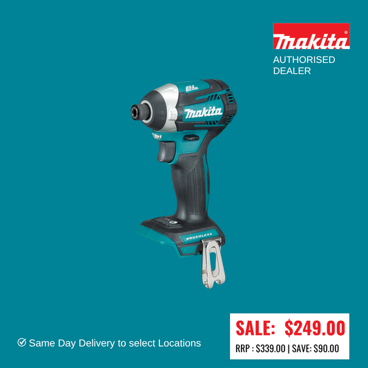 Makita 18V Mobile Brushless 4-Mode Impact Driver DTD154Z