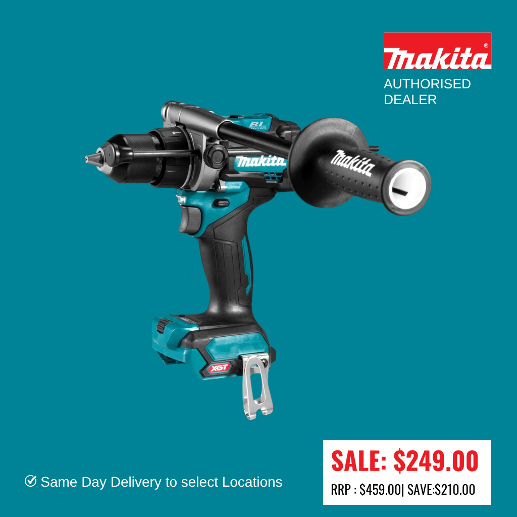 40V Max Brushless Hammer Driver Drill HP001GZ-OB (Out of Box)