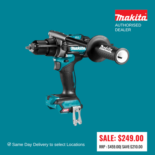 40V Max Brushless Hammer Driver Drill HP001GZ-OB (Out of Box)