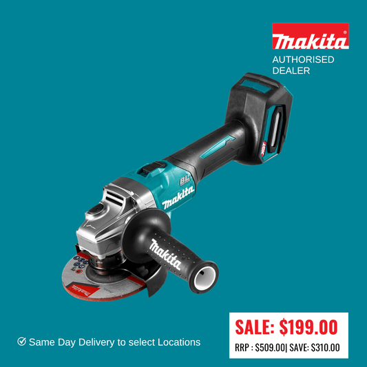 40V Max Brushless 125mm (5") Slide Switch Angle Grinder GA005GZ (OUT OF BOX DISPLAY MODELS)