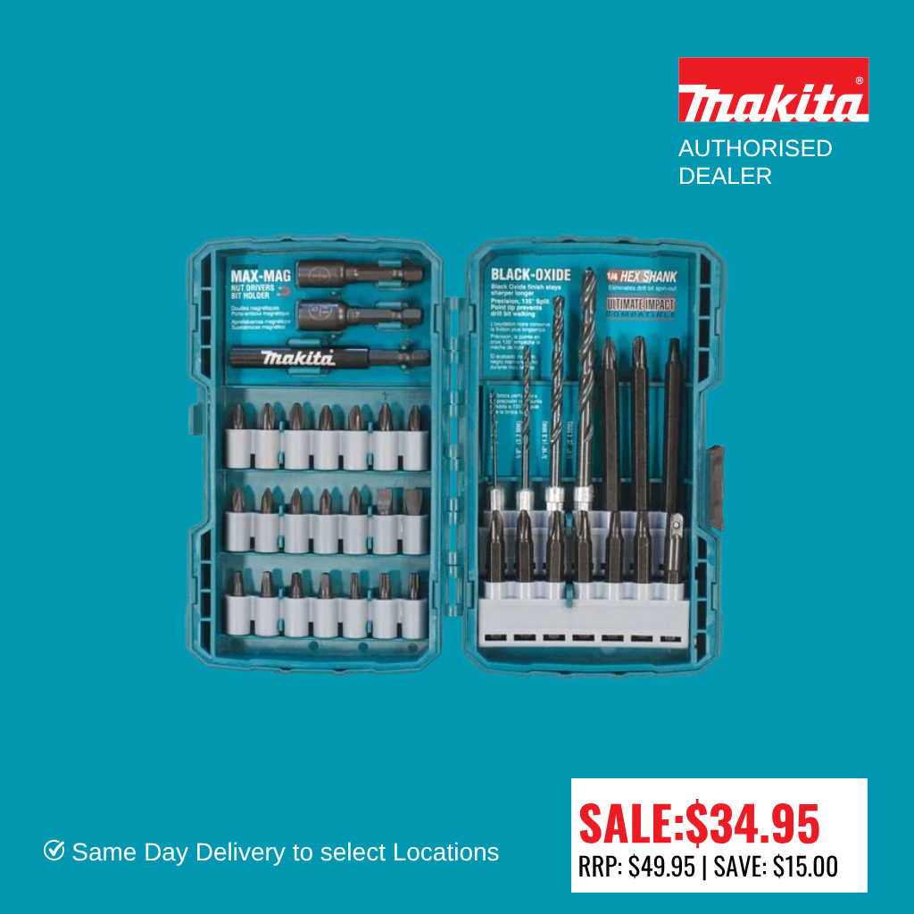Makita 38pce Impact Driver Bit Set T-01373