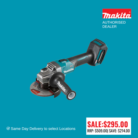 40V Max Brushless 125mm (5") Slide Switch Angle Grinder GA005GZ