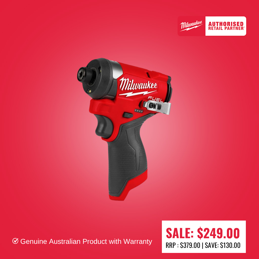 Milwaukee M12 FUEL™ 1/4" Hex Impact Driver (Tool Only) - M12FID20 (OUT OF BOX)