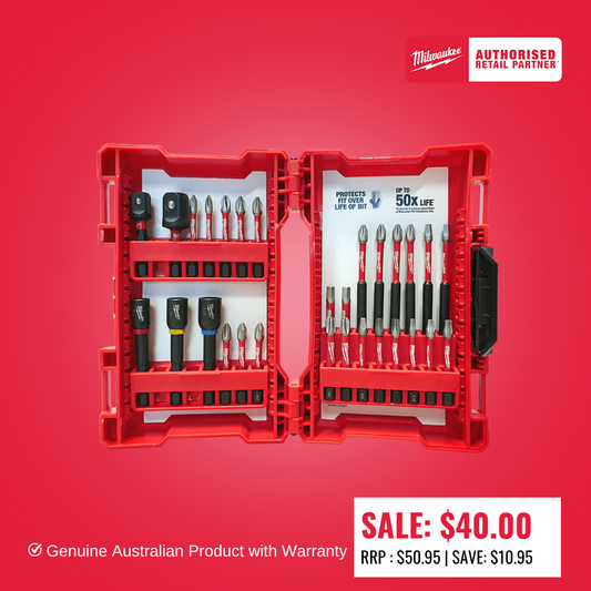 Milwaukee SHOCKWAVE™ 29Pc Impact Driver Bit Set - 48324081
