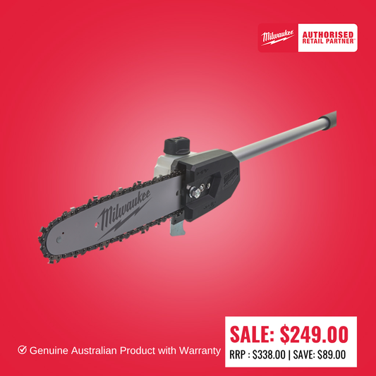 Milwaukee M18 FUEL™ Pole Saw Attachment (suits M18FOPH-0) - M18FOPH-CSA (DISPLAY NO BOX)