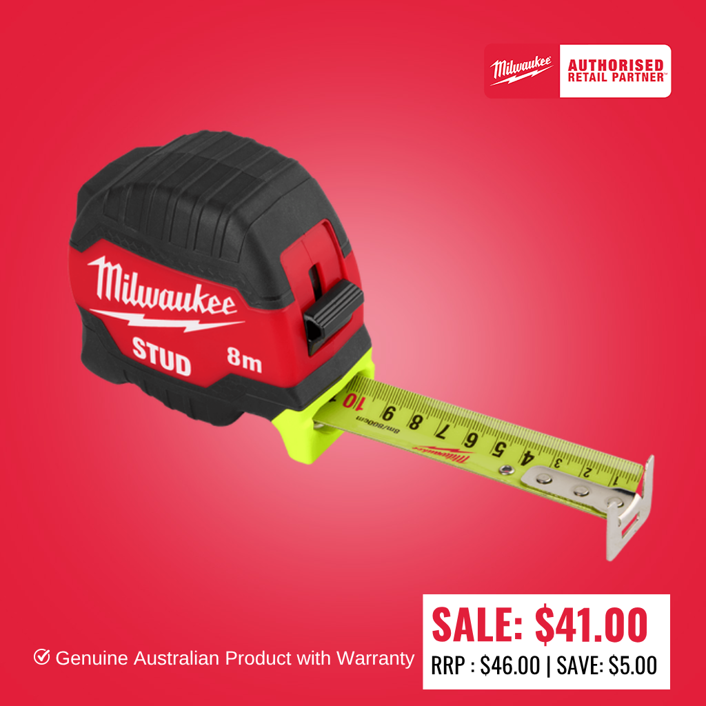 Milwaukee STUD™ 8M Tape Measure 4932498765T