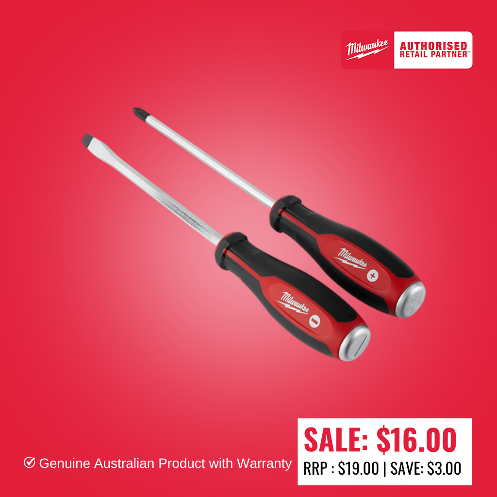 Milwaukee 2 pc Demo Screwdriver Set - 48222702