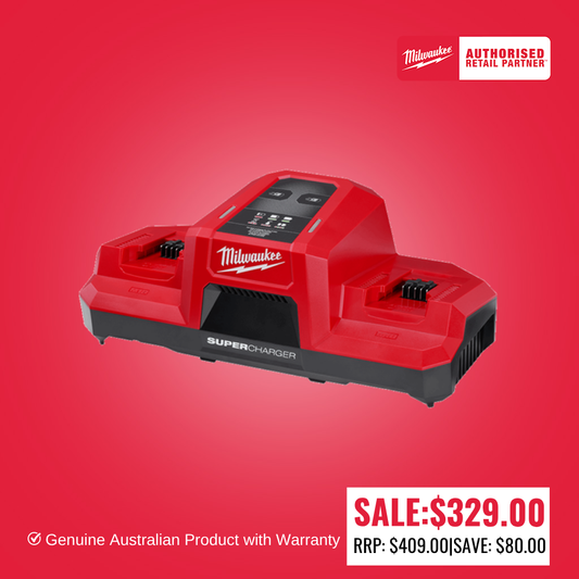 Milwaukee M18™ Dual Bay Super Charger - M18DBSC