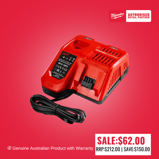 Milwaukee M12™ & M18™ Rapid Charger - M12-18FC