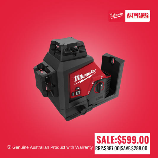 Milwaukee M12™ 3 Plane Laser (Tool Only) - M123PLA-0C