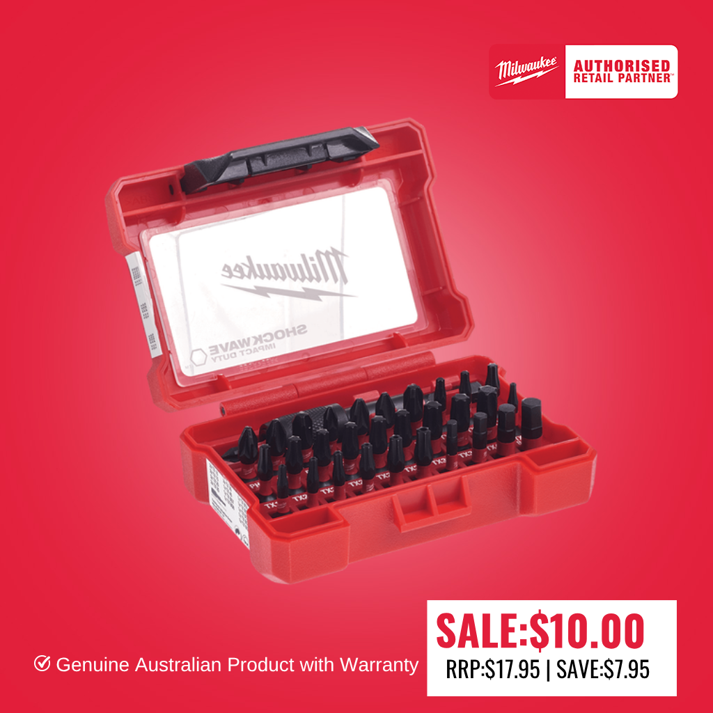 Milwaukee SHOCKWAVE™ 32Pc MINI Impact Driver Bit Set - 4932464240