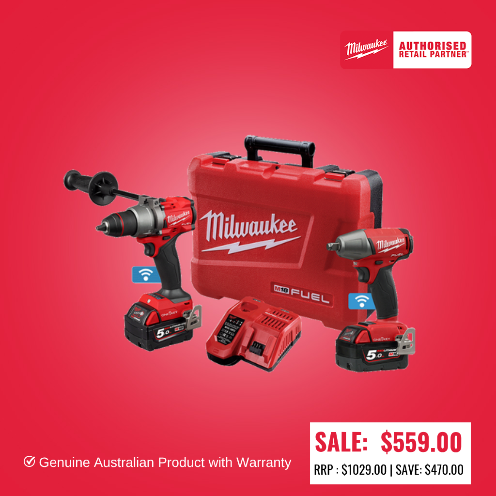 Milwaukee M18 FUEL™ ONE-KEY™ 2 Piece Power Pack 2B3 M18ONEPP2B3502C