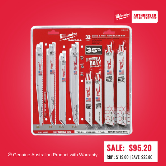 Milwaukee SAWZALL® Blades 32-Piece Set - 49221132